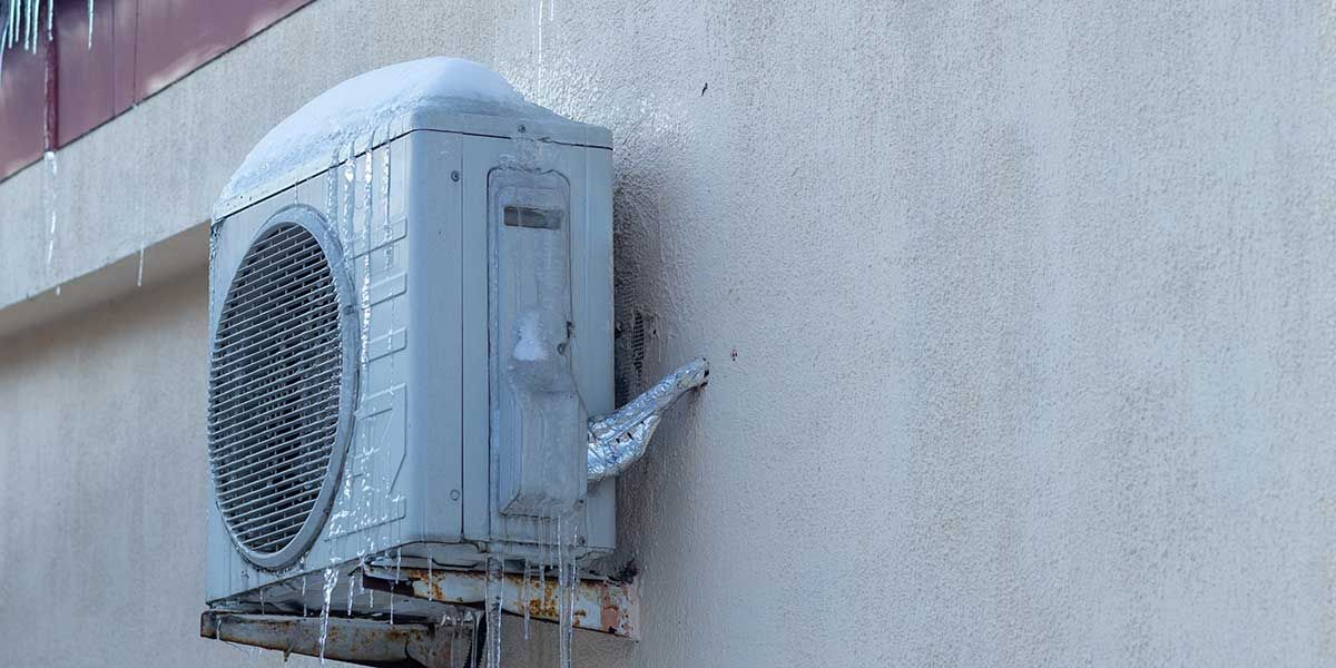 how to tell if ac coils are frozen